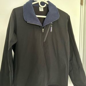 Black Patagonia quarter zip